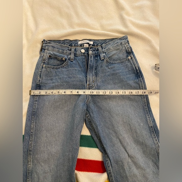 VINTAGE Calvin Klein Light Wash Jeans - Sz 26/27 - Picture 6 of 7